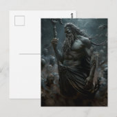 Götter & Monster - Poseidon  Postkarte (Vorne/Hinten)