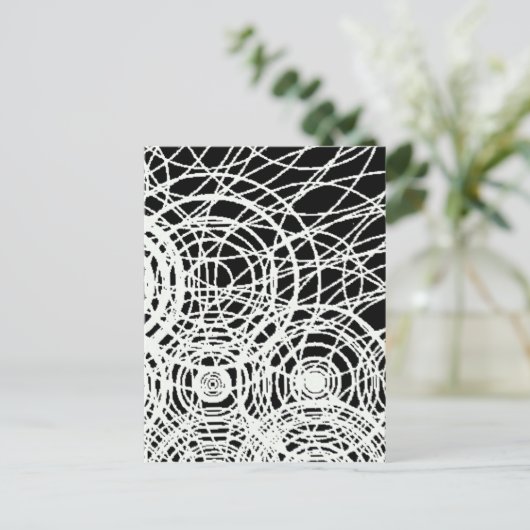 Götter Touchs das Schwarze Wasser Postkarte (Stehend Vorderseite)