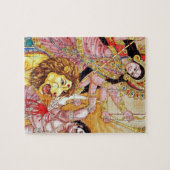 Götter und Gottheiten Hindutempel Puzzle (Horizontal)