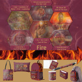 Götter und Göttinnen des Feuers Tasche