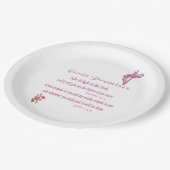 Götter versprechen pappteller (Schrägansicht)