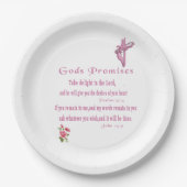 Götter versprechen pappteller (Vorderseite)