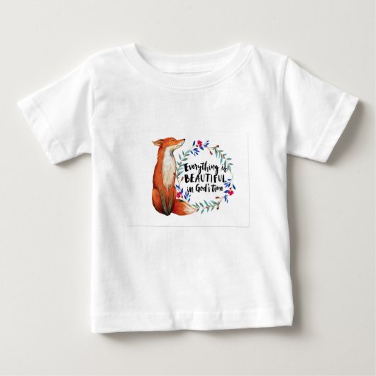 Götter Zeitfüchse Baby T-shirt (Vorderseite)