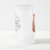 Götter Zeitfüchse Mattglas Bierglas (Mittel)