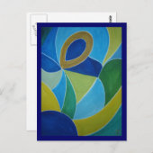 Gottes Akzeptanz Postkarte (Vorne/Hinten)