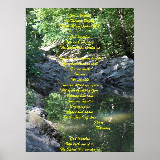 Gottes Atem Poster (Vorne)