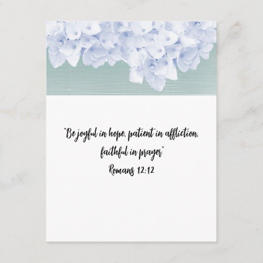 Gottes Attribute von A bis Z Bläserenkarte Begleitkarte (Rückseite)