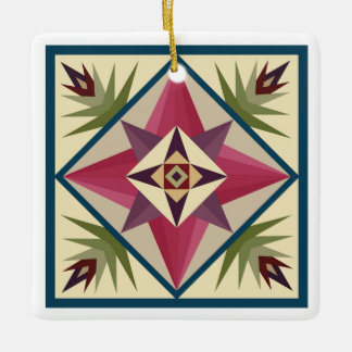 Gottes Augapfel-Quilt-Ornament Keramikornament