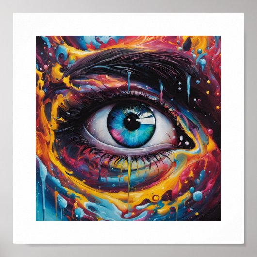 Gottes Auge Poster (Vorne)