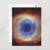 Gottes Auge Postkarte (Vorne/Hinten)