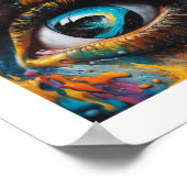 Gottes Augenplakat Poster (Ecke)