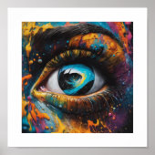 Gottes Augenplakat Poster (Vorne)