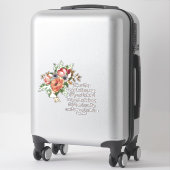 Gottes Auserwählte Aufkleber (Koffer)