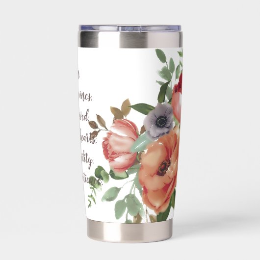 Gottes Auserwählte Thermobecher (Rückseite)