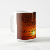 Gottes Barmherzigkeit Kaffeetasse (Vorderseite Links)