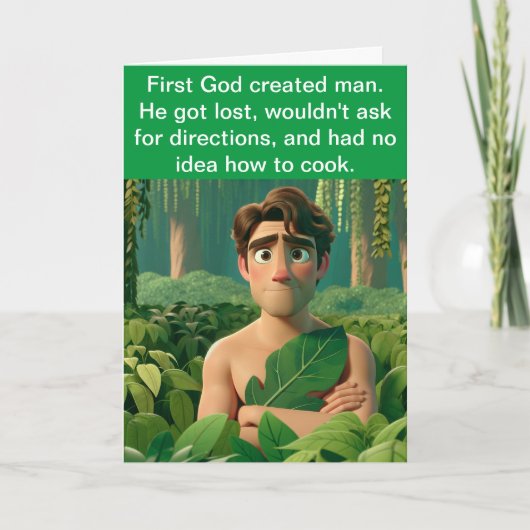 Gottes besseres Design Feiertagskarte (Vorderseite)