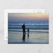 Gottes Bestes Geschenk, Vater Postkarte (Vorne/Hinten)