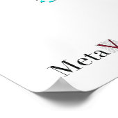 Gottes Blutlinie kartieren Poster (Ecke)