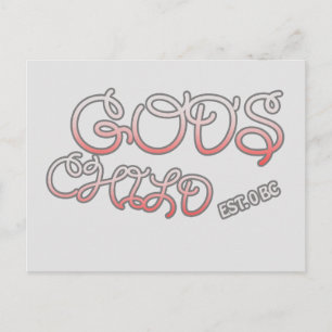 Gottes Christliches Leben Postkarte