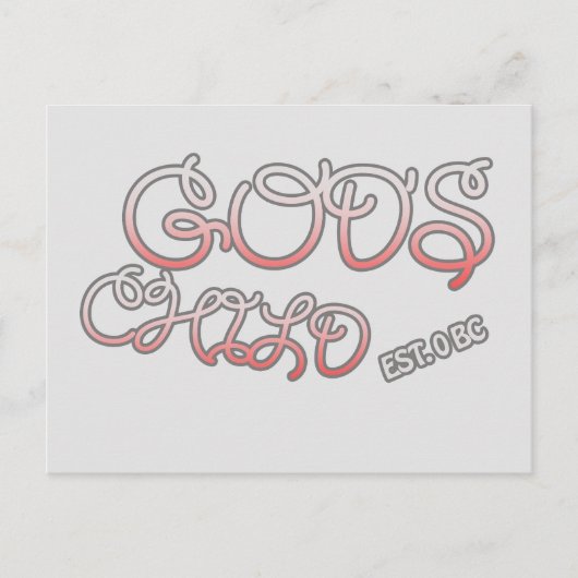 Gottes Christliches Leben Postkarte (Vorderseite)