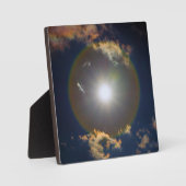 Gottes eisige Lichtshow Fotoplatte (Vorderseite)