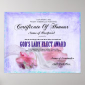 Gottes Elect-Poster Poster (Vorne)