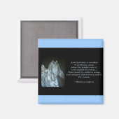 Gottes erschaffenes Pferd Magnet (Vorderseite/Rückseite)