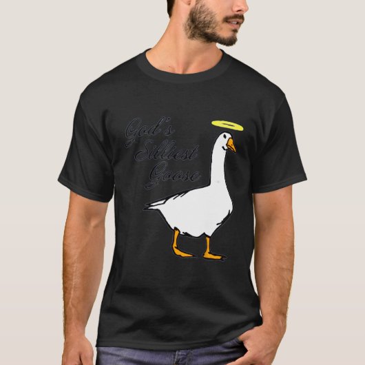 Gottes Extravagante Silvestergans T-Shirt (Vorderseite)