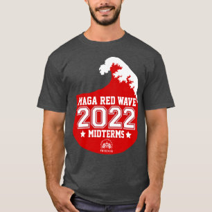 Gottes Familienland MAGA Rote Welle 2022 Mittelwer T-Shirt