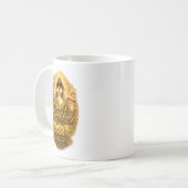 Gottes führende Dame Kaffeetasse (Vorderseite Links)