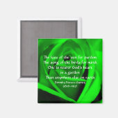 Gottes Garten Gedicht - Magnet (Vorderseite/Rückseite)