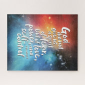 GOTTES Geist der Liebe - KEINE ANGST - Bibelverse Puzzle (Horizontal)