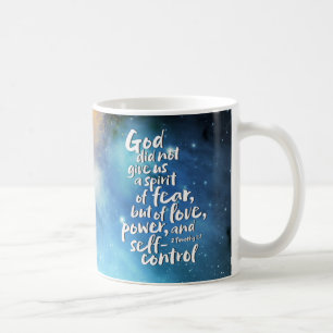Gottes Geist der Liebe - KEINE ANGST - MÄCHTIGER B Kaffeetasse