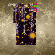 Gottes Geschenk seines Sohn Handtuch-Set