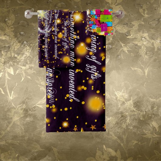 Gottes Geschenk seines Sohn Handtuch-Set Badhandtuch Set