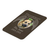 Gottes Gesendet ein Engel Pet Beileid Custom Magnet (Linke Seite)