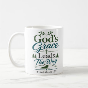 Gottes Gnade führt den Weg Schriftdevotional Kaffeetasse