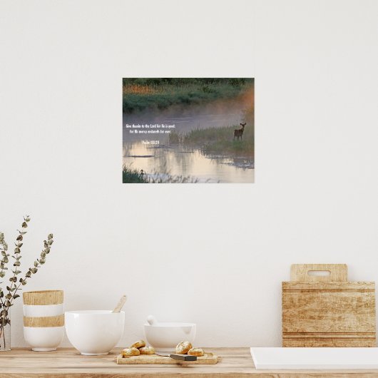 Gottes Goodness-Poster Poster (Küche)