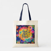 Gottes Got Zitat-Inspirivity Large Tote Bag Tragetasche (Rückseite)