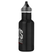 Gottes große Gnade Bold Distressed  Edelstahlflasche (Rechts)