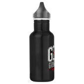 Gottes große Gnade Bold Distressed  Edelstahlflasche (Links)