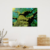 Gottes große mächtige Eiche Poster (Küche)