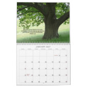Gottes grüne Erde/Natur-Ansichten+Schriftzeichen Kalender (Jan 2027)