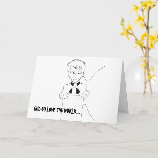 Gottes Grußkarten Karte (Gelbe Blume)