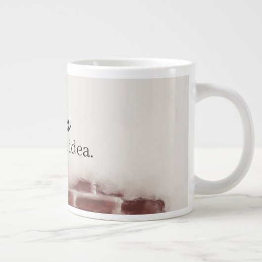 Gottes gute Idee Spezialität Tasse (Rechts)