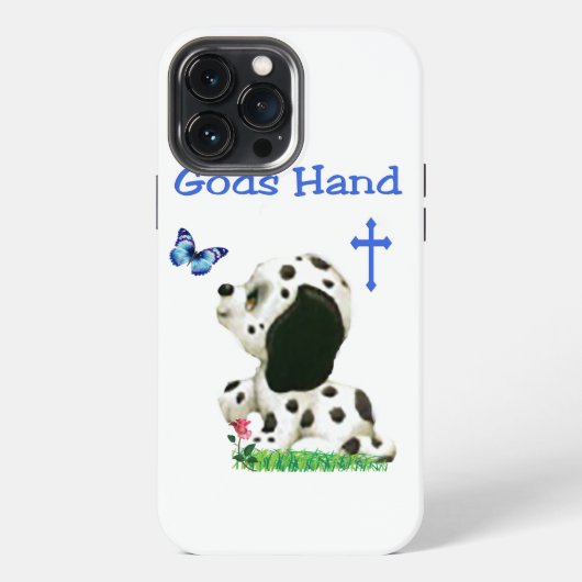 Gottes Hand iPhone Hülle (Rückseite)