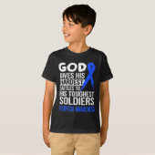 Gottes härteste Soldaten ALOPECIA AWARENESS t T-Shirt (Vorne ganz)