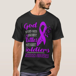 Gottes härteste Soldaten - Sarkoidose Bewusstsein T-Shirt