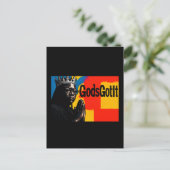 Gottes hat es Postkarte (Stehend Vorderseite)