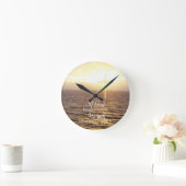 Gottes Heiliger Kreuz Runde Wanduhr (Zuhause)